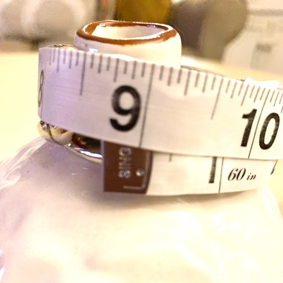 Chunky Silver Bangle Bracelet - Picture 4 of 4